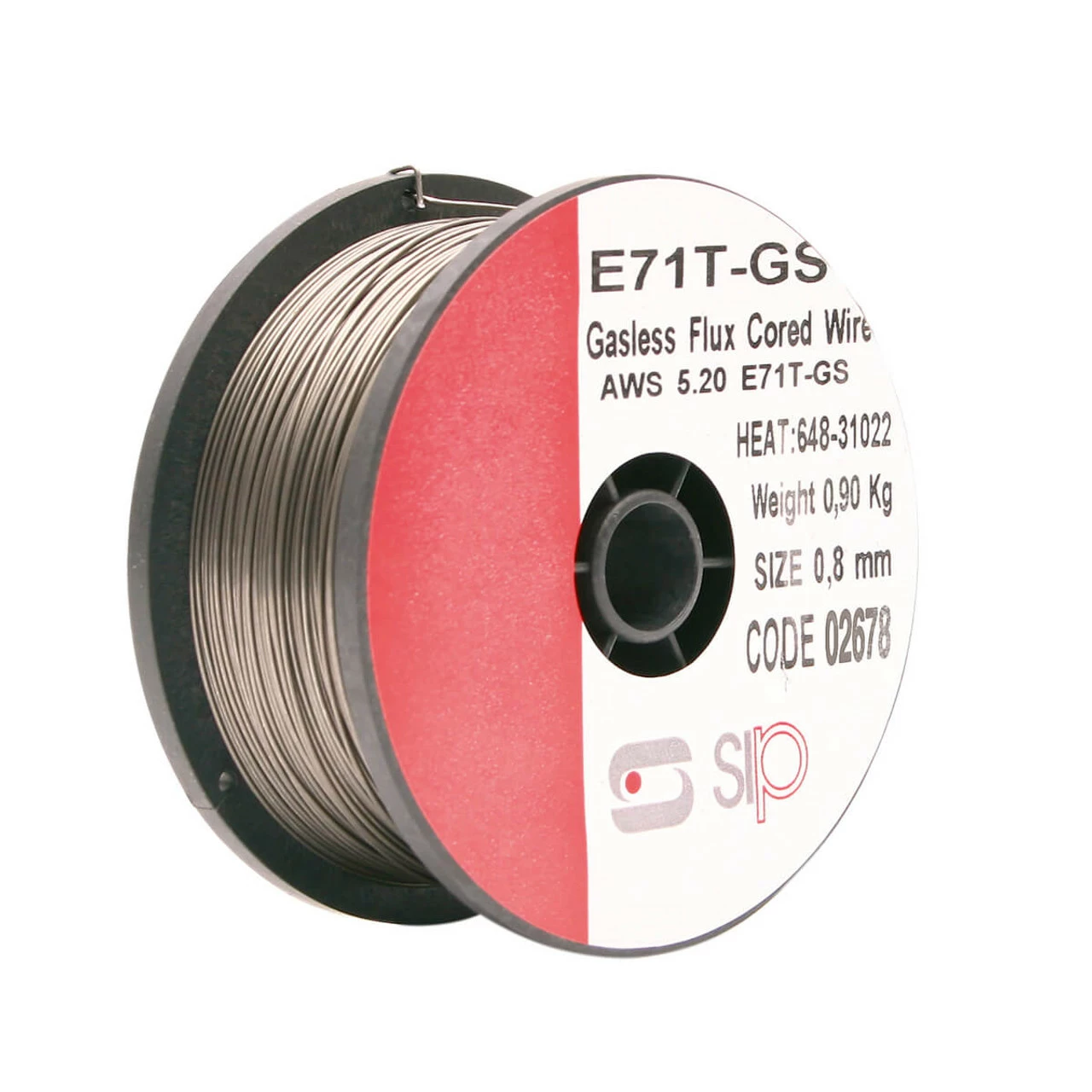 SIP 02678 0.9kg X 0.8mm Flux-Cored Wire 1 SIP 02678 0.9kg X 0.8mm Flux-Cored Wire