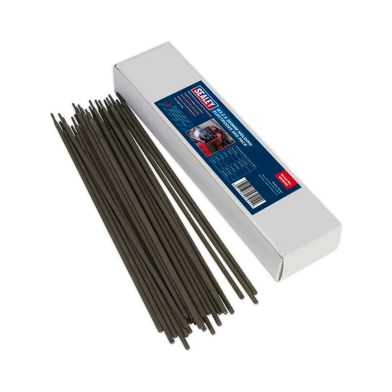 Sealey WE5032 Welding Electrodes 3.2 X 350mm 5kg Pack 1 Sealey WE5032 Welding Electrodes 3.2 X 350mm 5kg Pack