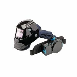 Draper Expert 02518 Air-Fed PAPR Auto-Darkening Welding Helmet (Black)